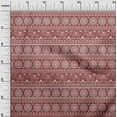 thumbnail image 3 of oneOone Silk Tabby Red Fabric Block Sewing Craft Projects Fabric Prints By Yard 42 Inch Wide-Z4, 3 of 5