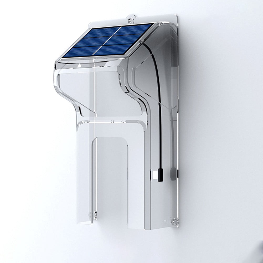 Leke Solar Rain Cover for Wireless Doorbell Solar Charging 215*115mm