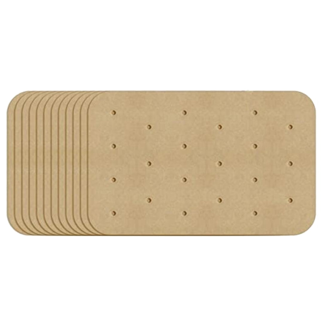 Air Fryer Parchment Liners,100 Pcs Perforated Square Air Fryer Liners,for Ninja Foodi XL 6 in 1 DZ201 Dual Air Fryer
