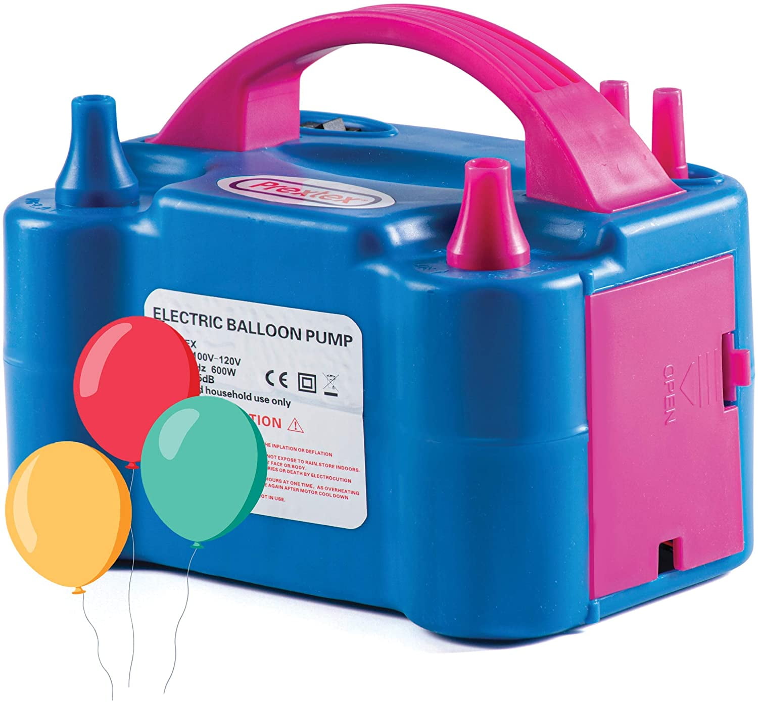 Prextex Portable Electric Balloon Pump 660W Blue photo 1