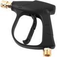 thumbnail image 1 of Pistolet Rondelle à Pression Court pour Voiture Pivotant avec Raccord Rapide de 1/4 Pouces, Filetage M22-14 Stubby à Haute Pression 4350 PSI Max, Rondelles à Pression Pistolets pour Lavage -, 1 of 6