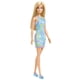 thumbnail image 2 of Vestido de muñeca Barbie con estampado de logotipo azul para niños de 3 a 8 años, 2 of 6
