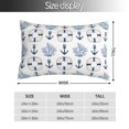 thumbnail image 2 of Kdxio Cotton Pillow Cases 20"x30" Pillowcases,Soft and Breathable Bedroom Pillow Cases-Sea Vacations-No Pillow Core, 2 of 5