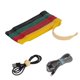 thumbnail image 1 of 40 piezas Bridas reutilizables Cierre Organizador de microfibra de nailon para cables y gestión de cables 15 cm 4 colores, 1 of 5