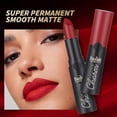 thumbnail image 3 of Lápiz labial mate Baolishi resistente al agua, de larga duración, aterciopelado, mate, color nude, rojo, brillo de labios, maquillaje cosmético, lápices labiales, brillo de labios, color 04, 3 of 5
