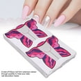 thumbnail image 5 of Autocollant de Formes d'Art de l'Ongle, 100pcs Autocollants d'Extension de Forme d'Ongle Auto-Adhésif Conseils d'Ongle Guide Autocollant Manucure Outils Rose Rouge, 5 of 5