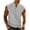 06#Gray, variant on Men's Workout Tank Tops Sleeveless Muscle Gym Slim Fit Henley Shirt Casual Basic Summer Beach Button Shirt Tops Gray 3XL