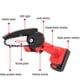 thumbnail image 4 of Mini motosierra eléctrica inalámbrica recargable, motosierra con batería de litio, embalaje de cartón rojo, dos baterías y una carga, 220V EU Kuyhfg Sin marca, 4 of 5