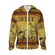 thumbnail image 1 of Balery Coffee Vintage Sudadera ligera de manga larga con capucha y protección solar UPF 50+ para hombre y mujer, ideal para pesca y running-Medium, 1 of 7