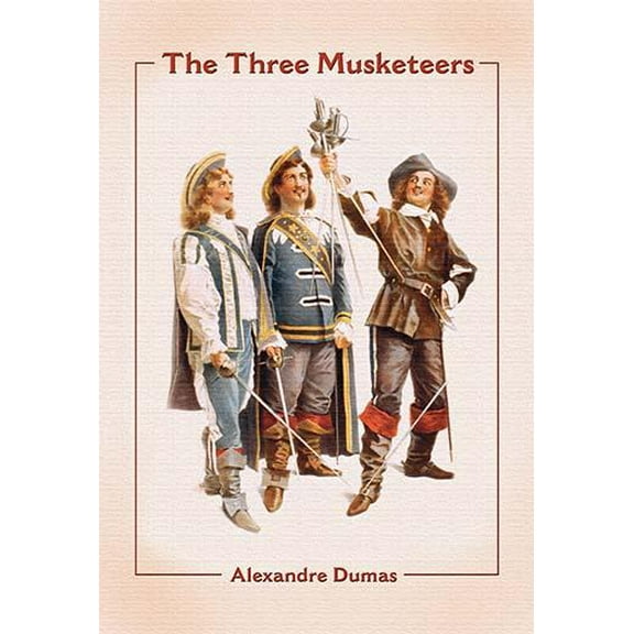 The Three Musketeers- Fine Art Canvas Print (20" x 30")
