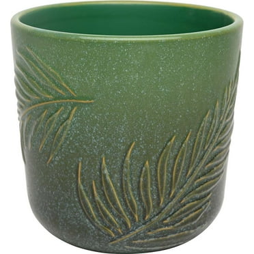 Better Homes & Gardens 8 inch Ceramic Botanical Planter