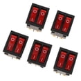 thumbnail image 1 of 5 X 15A / 250V 20A / 125V Interruptor de lámpara LED para Barco Automático de Encendido / Apagado Sharpla Interruptor de palanca basculante, 1 of 8