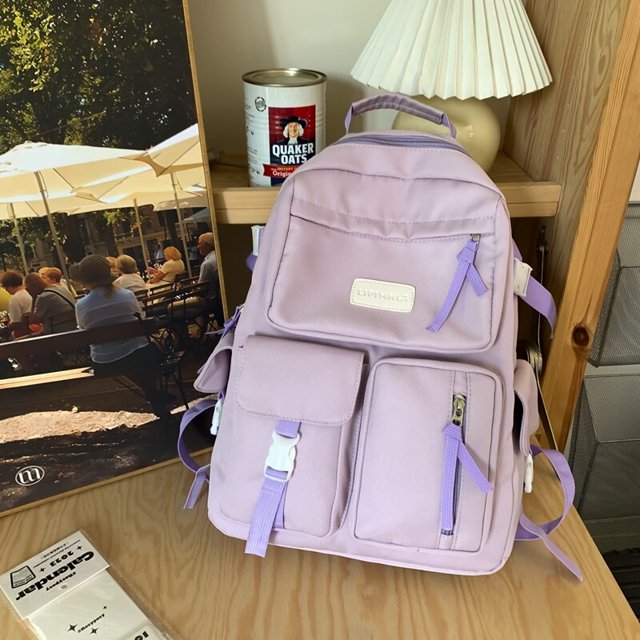 Mochilas escolares impermeables de nailon para mujer, bolsa de libros para estudiantes, adolescentes y niños, mochila universitaria de moda xuanjing unisex