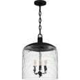 thumbnail image 2 of Quoizel Selma 3-Light Matte Black Pendant Light, 2 of 8