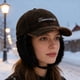 thumbnail image 5 of Sombrero De Fibra De Poliéster Gorra de béisbol negra de invierno con orejeras, cálida y con protección para las orejas para hombres y mujeres (1 unidad) JASKFLY, 5 of 9