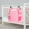 thumbnail image 6 of Hanging Nursery Caddy Diaper Storage Baby Organizer a Great Baby Shower Gift Idea for Newborn Essentials Changing Tables, 6 of 9