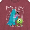 thumbnail image 3 of Monsters Inc. - Peek A Boo  - Women's Racerback Tank Top, 3 of 5