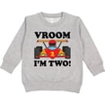thumbnail image 2 of Inktastic 2nd Birthday Racing Car Toddler Sweatshirt, 2 of 4