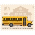 thumbnail image 2 of Sellos postales Autobús escolar del Servicio Postal de los Estados Unidos, 2 of 4