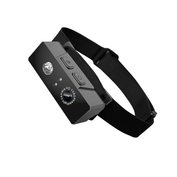 Cámara Grabadora de Alta Definición Matsuzay ABS 1080P con Iluminación LED y Montaje en Cabezal
