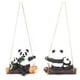 thumbnail image 5 of Artesanías de resina sintética, colgante en forma de panda animal colgante en forma de columpio colgante modelo panda probado profesionalmente, 5 of 8