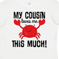 thumbnail image 4 of Inktastic My Cousin Loves Me Boys Boys or Girls Toddler T-Shirt, 4 of 5