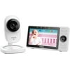VTech - Video Baby Monitor with Wi-Fi camera and 5" Screen - White