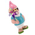 thumbnail image 3 of Estatua de Gnomos, Adornos Decorativos Gnomos Figuran Figurina de Molino de Viento Resistente Al Clima para Césped, 3 of 7
