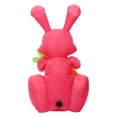 thumbnail image 5 of amlbb Easter Decorations Easter Inflatable Standing Bunny Inflatable Model Glowing Holiday Decoration on Clearance, 5 of 9