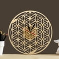 thumbnail image 3 of 30cm grandes anillos de intersección geométricos de reloj de pared con pilas sala de adorno decorativo Macarena Caminar reloj, 3 of 8