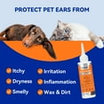 Pointail Dog Ear Cleaner, OIF8 Dog Ear Infection Treatment, Dog Ear