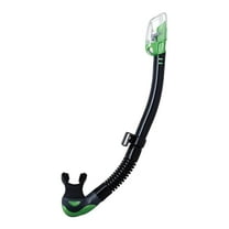 TUSA Hyperdry Elite II Black/Energy Green Scuba Diving Snorkel (SP-0101QB-EG)