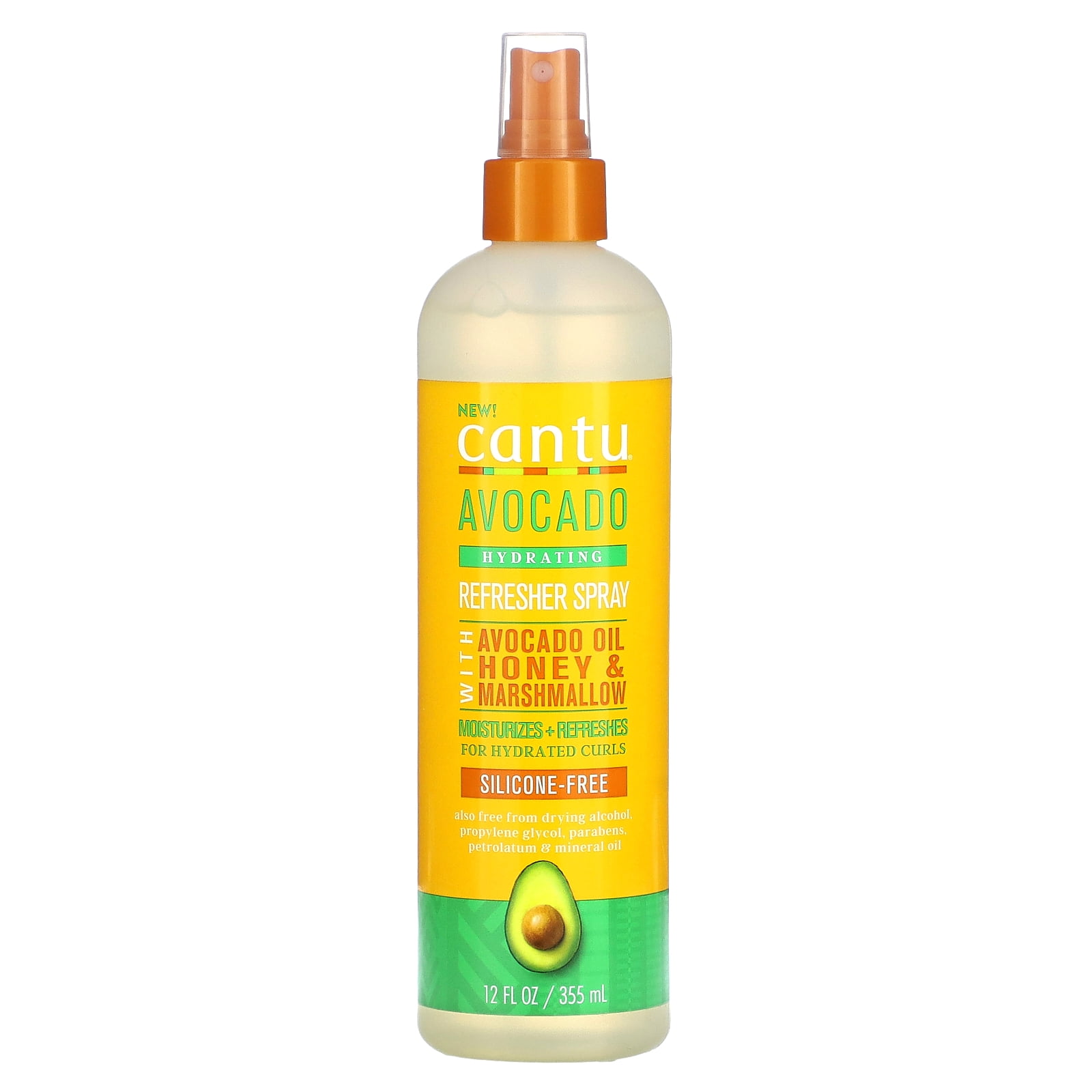 Avocado Hydrating Refresher Spray, 12 fl oz (355 ml), Cantu