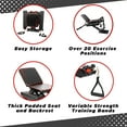 thumbnail image 5 of TOTAL FLEX L Foldable Home Gym Bench All in One with Additional Bands, 5 of 8