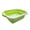 Green, variant on sunsanly Large Collapsible Cutting Board Grill Caddy Tub 2-in-1 Kitchen Prep Station with Colander Lid Space-Saving Veggie Washing Basket for BBQ Picnic
