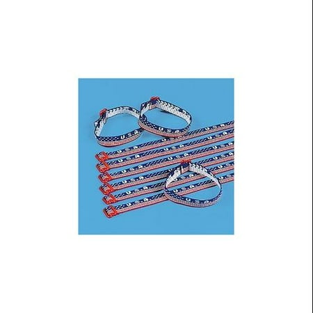 Usa Woven Friendship Bracelets - Jewelry - 12 Pieces