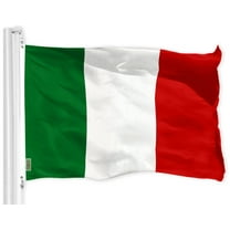 G128 - Italy Flag 3x5ft Printed with Brass Grommets on 150D Polyester Material