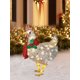 thumbnail image 3 of Pollo Iluminado Acrílico Con Bufanda Adornos Navideños Pollo para Patio Jardín, 3 of 9