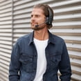 thumbnail image 6 of BlueParrott B350-XT Wireless Bluetooth Mono Headset with 96% Noise Cancellation Microphone & Lightweight Headband, Black, 6 of 6