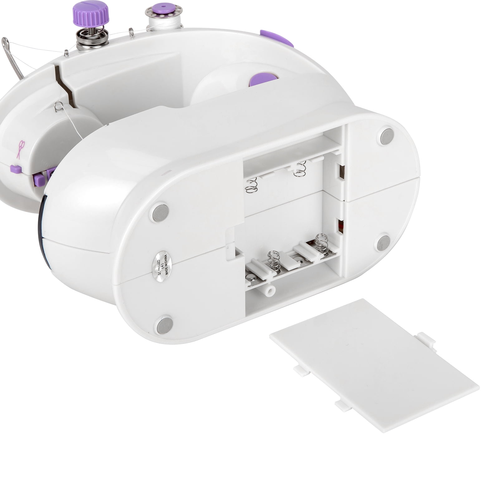 Private Jungle Manual Sewing Machine, Portable Household Electric Small Desktop Multifunctional Sewing Machine, White Purple Private Jungle Manual Sewing Machine, Portable Household Electric Small Desktop Multifunctional Sewing Machine, White Purple