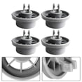thumbnail image 4 of Lot de 4 Roues Inférieures de Porte-Vaisselier 165314 de Remplacement pour Bosch 00420198 420198, 4 of 6