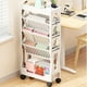 thumbnail image 1 of Xihbxyly Estante de Almacenamiento, Organizador Versátil de 4 Estantes, Construcción Duradera de Plástico y Hierro, Diseño de Fácil Montaje, Uso En Casa, Cocina y Garaje, Maximiza La Eficiencia Del E, 1 of 7