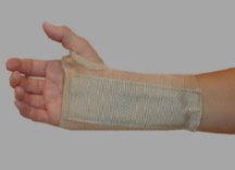 Elastic Wrist Support Brace; Side-Closure Cock-Up Support Wrist Split Brace (Small   Right)
