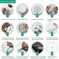 thumbnail image 7 of Japanese Martial Art Judo DIY creative Different Frameless Luminous Wall Clock Home decoration Modern gifts - 47 inch, 7 of 7