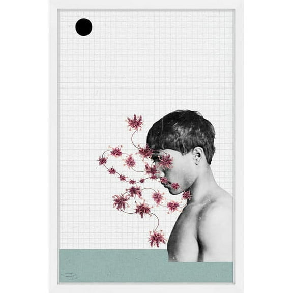 Marmont Hill "Cara Vegetal Nino II" by Bengoa Vazquez Framed Painting Print