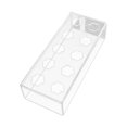thumbnail image 4 of Cajas de flores Titular de agua Florero de acrílico Mesa rectangular Centro de mesa Ornamento Escritorio Florero de brote bajo Florero de flauta para 25x10x6.5cm BLESIY florero de acrílico, 4 of 8