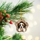 thumbnail image 4 of Pendiente de Árbol de Navidad, Adornación de Hogar, Collar de Árbol de Navidad, Acrílico, Durable, para Salón, para Estudio, Metal, Pequeño, para Dormitorio, 4 of 8