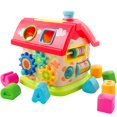 thumbnail image 1 of Casa didáctica Busy House con bloques de formas y letras, 1 of 4