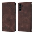 thumbnail image 2 of Compatible with Samsung Galaxy A04S Classic Embossed PU Leather Case with Card Holder Shockproof Cover, 2 of 5