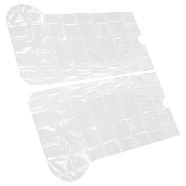 Housse de Bain en Fonte, Bandage de Bain Jetable avec Protection Complète 2 Pcs Transparent pour Post-Opération pour Adultes